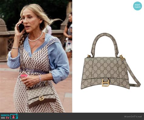 carrie bradshaw gucci balenciaga bag